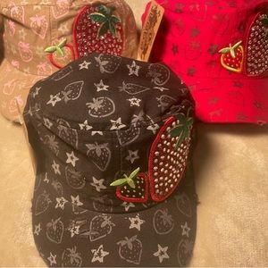 New STRAWBERRY HATS